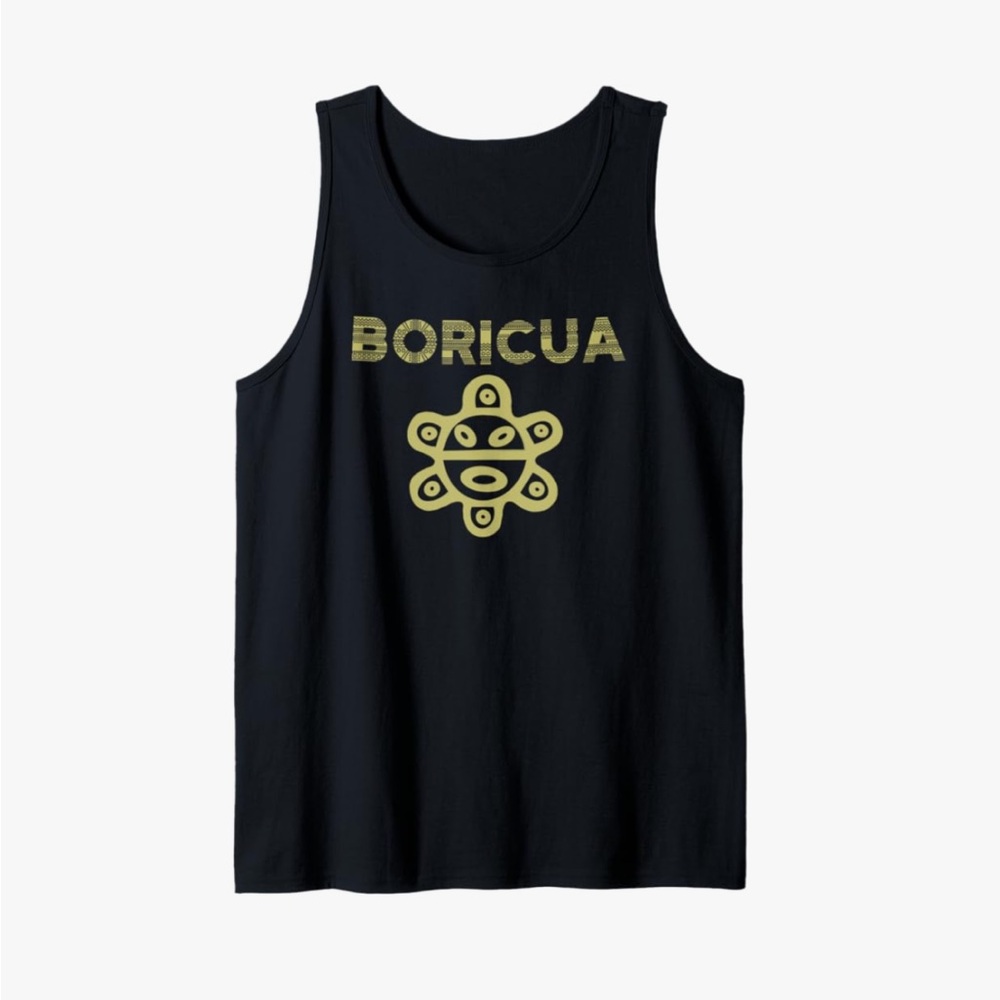 Black Boricua Tank Top NWOT